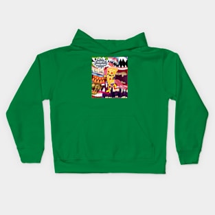 Pizza Meat Kids Hoodie